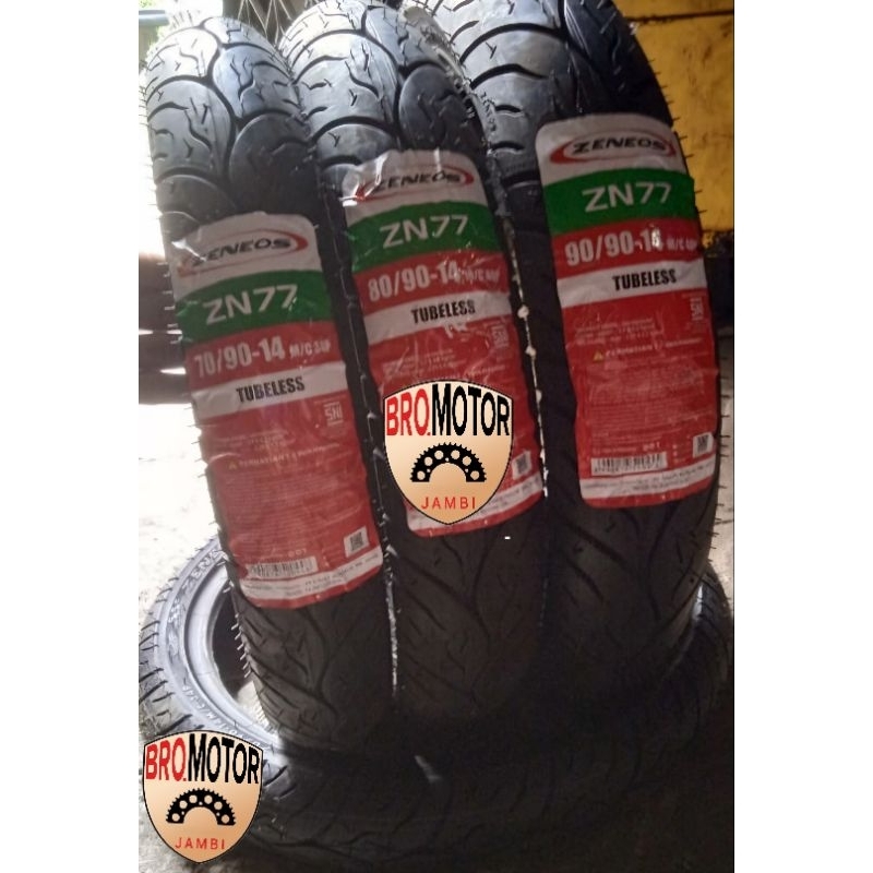 ban luar tubeless zeneos zn 77 ban matic honda tubeless