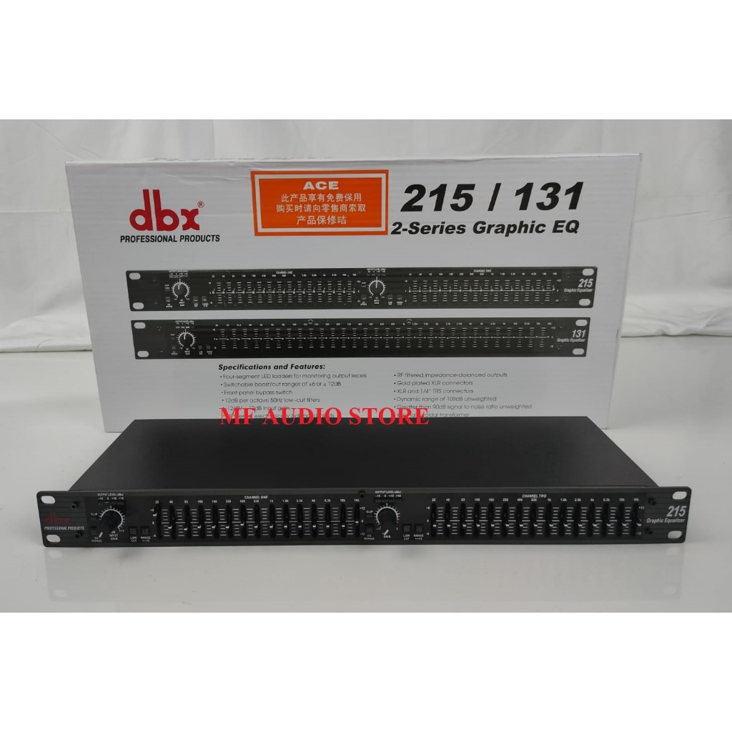 EQUALIZER dbx 215 /dbx215 - dbx215