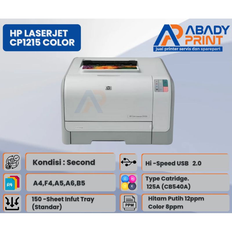 Hp Laserjet cp1215 Color