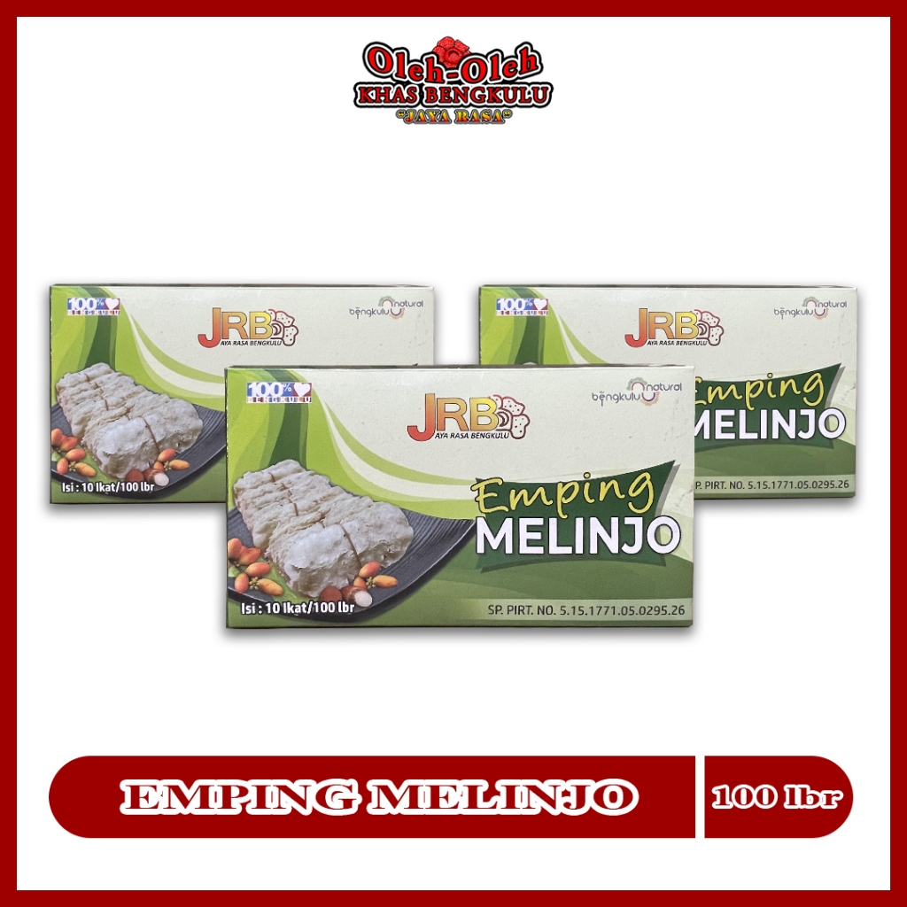 

EMPING MELINJO TOKOK BATU KHAS BENGKULU / 100 lembar / OLEH OLEH KHAS BENGKULU / MAKANAN KHAS BENGKULU