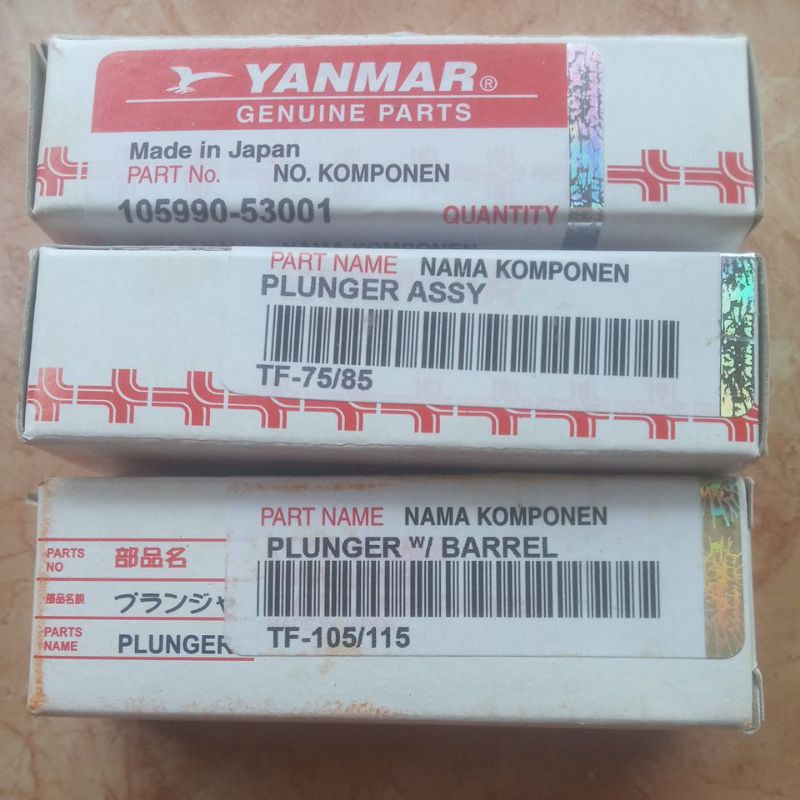 plunger yanmar tf 85&105