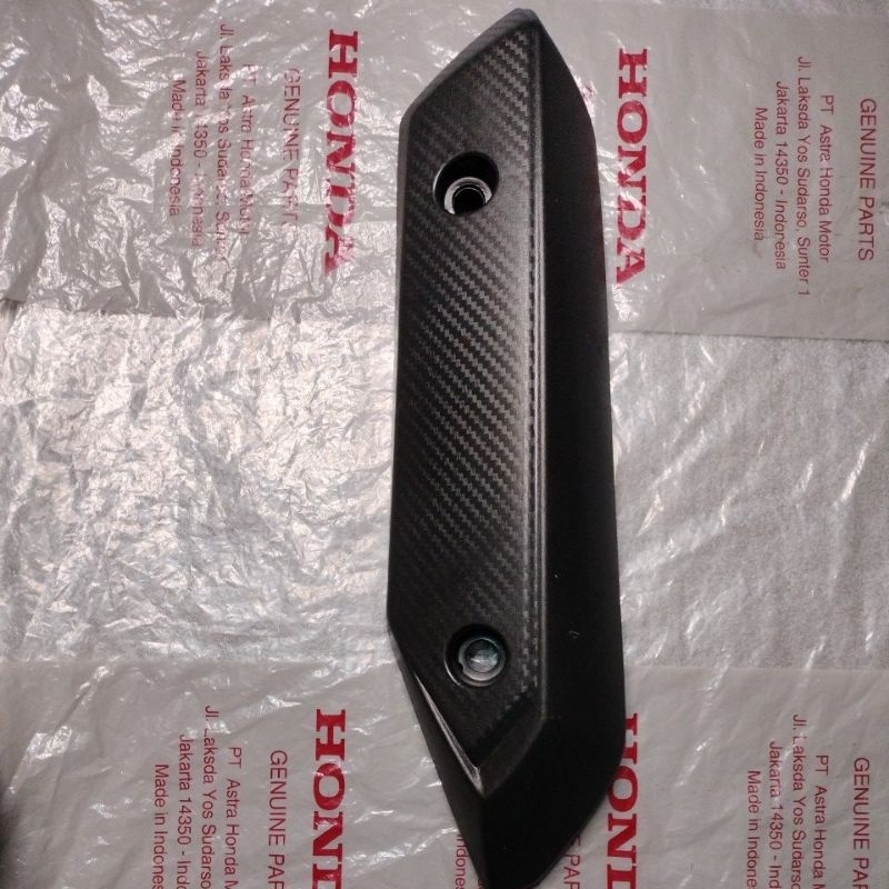 Tameng cover pelindung Tutup knalpot Beat fi 2013-2015 Original lost packing