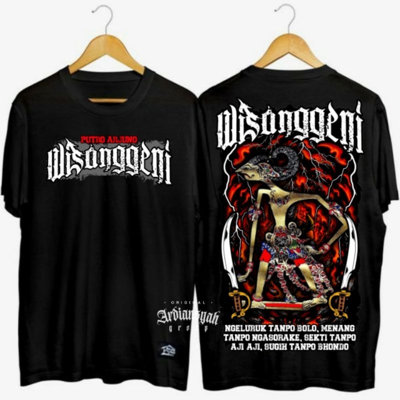 kaos wayang jawa wisanggeni