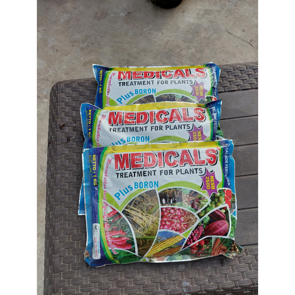 Calsium Medicals 1kg - Pupuk dengan kalsium dan Boron untuk Memperbaiki Hasil Panen Tanaman