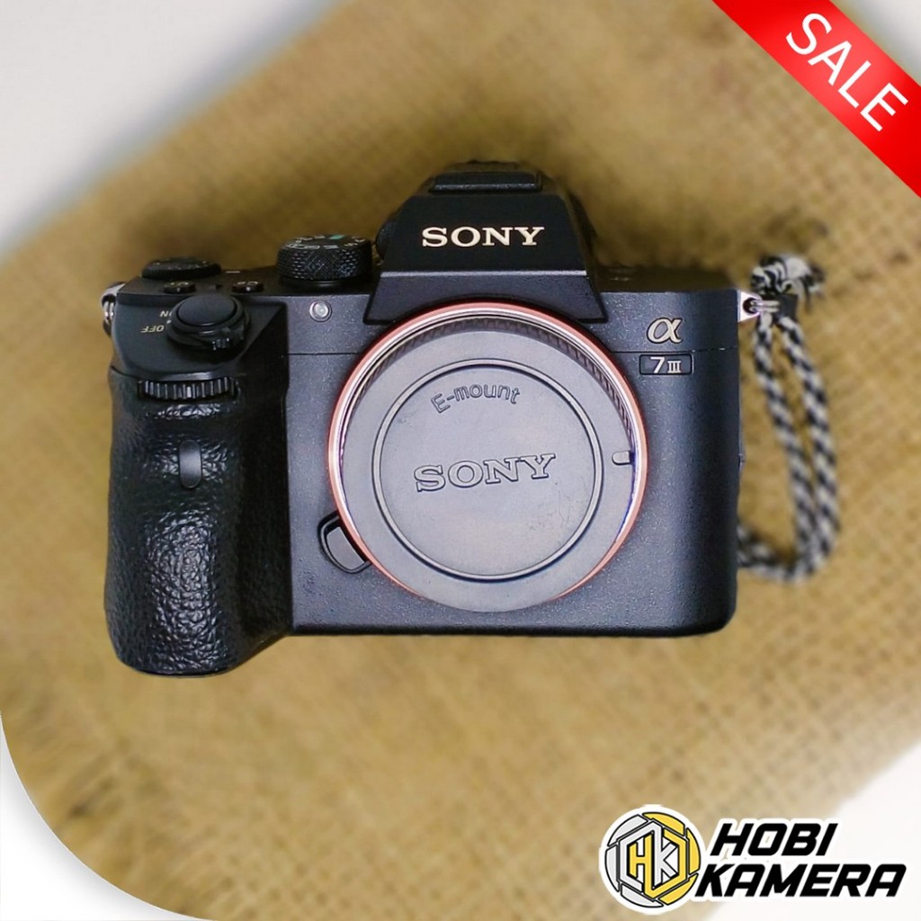 Kamera Mirrorless Sony A7 mark III Fullframe Body Fullset - Bekas