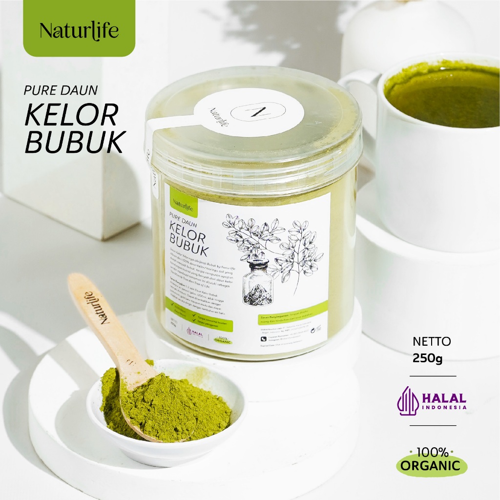 

BUBUK DAUN KELOR 250G DAUN KELOR ORGANIK SERBUK PREMIUM SUPER HALUS BUBUK POWDER MORINGA 100% ORIGINAL PURE ORGANIC NUTRIFARM / BEORGANIK / DARI BUMI / SAFIYA / GALLEO