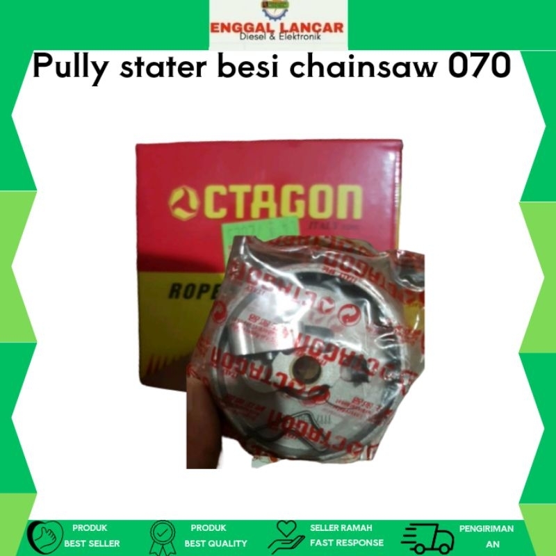 Pully stater besi chainsaw 070