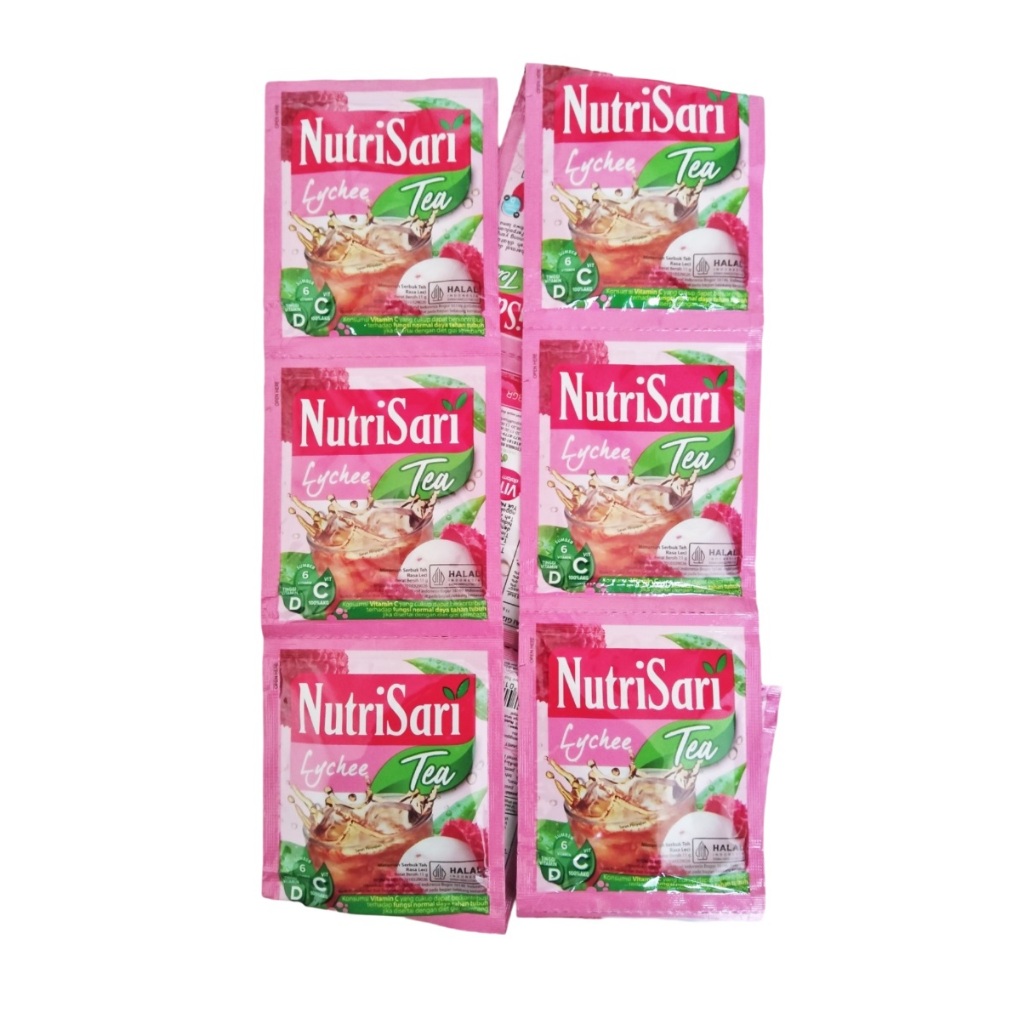 

Nutrisari Tea Lychee Tea Minuman Serbuk Renceng [10 sachet]