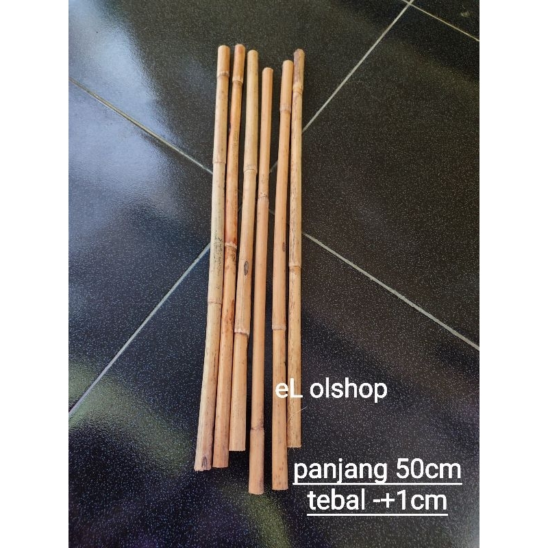 Rotan Batang/Rotan Pitrit/Fitrit/Kerajinan Rotan Panjang 50cm (tebal 8-10mili)