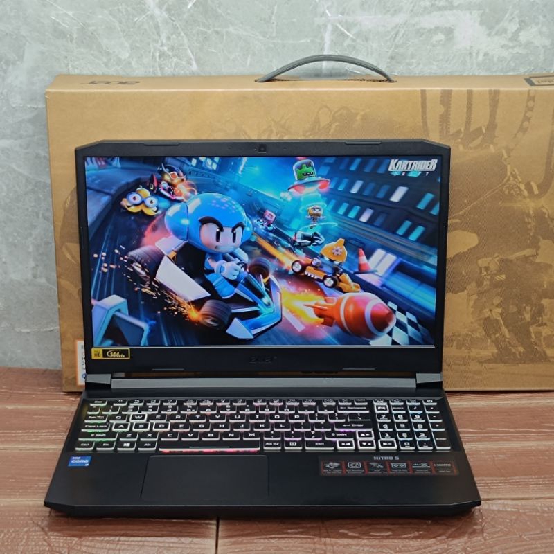 Laptop Acer NITRO 5 AN515-57 Intel Core i7-11800H RAM 16GB SSD 512GB RTX 3050 GEN11