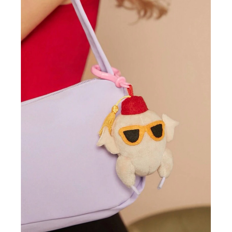 FRIENDS TELEVISIONS BAG CHARM - TURKEY LEG FRIENDS BAG CHARM - GANTUNGAN KUNCI BONEKA FRIENDS TELEVI