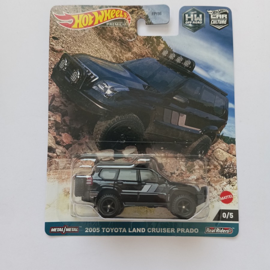Hot Wheels CHASE CAR Toyota Land Cruiser Prado Premium HW OFF ROAD