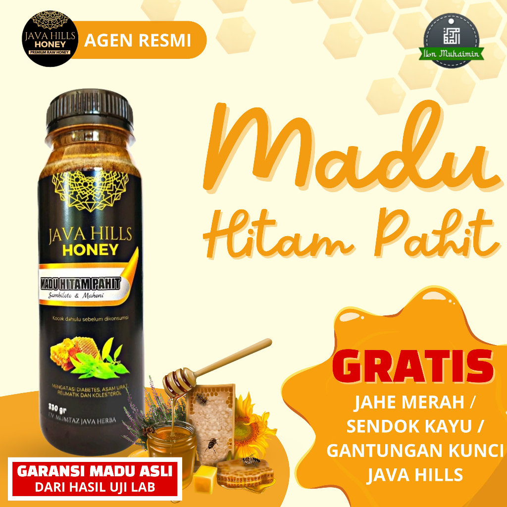 

JAVAHILLS HONEY MADU HITAM PAHIT JAVA HILLS HONEY MENGATASI DIABETES KOLESTEROL DLL 320GR