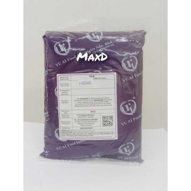 

YU AI Pasta Rasa Ubi Ungu 1 Kg