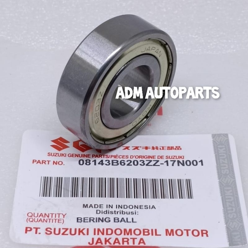 BEARING NAP GEAR 6203zz SUZUKI SATRIA FU NEW INJEKSI SGP ORIGINAL