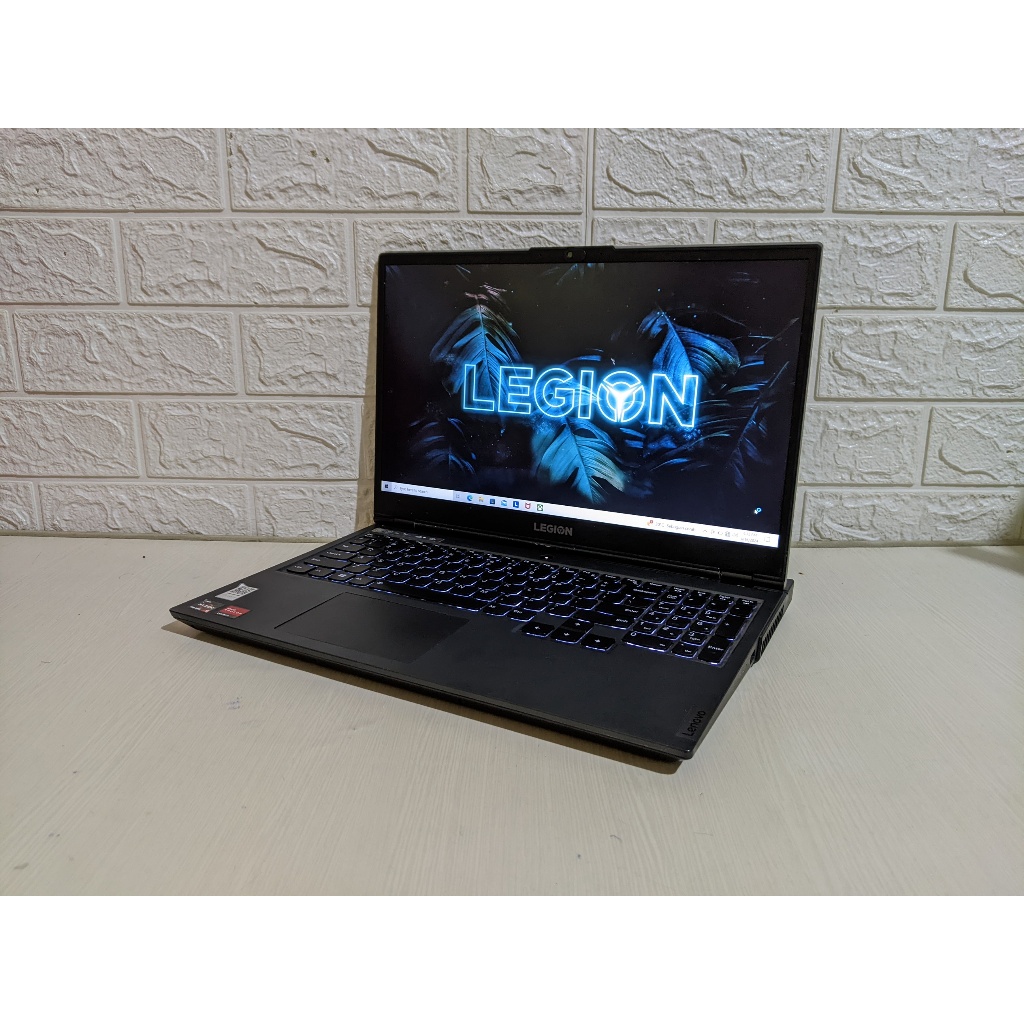 Lenovo Legion 5 Ryzen 5 4600H Nvidia GTX 1650Ti 4GB Laptop Gaming Second Murah