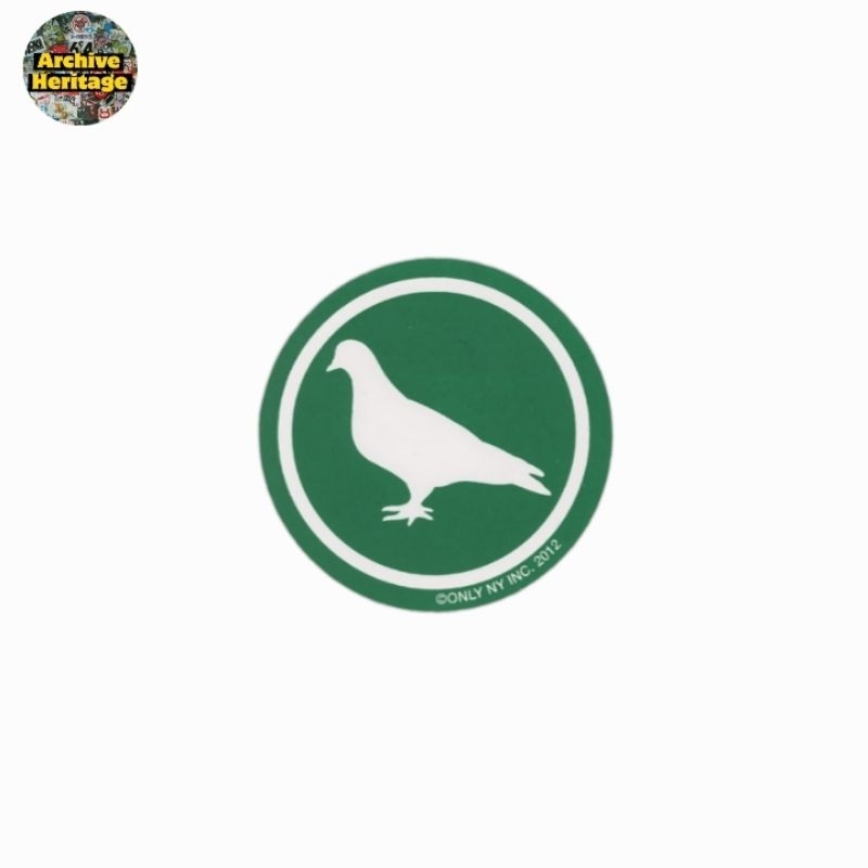 

sticker ONLY NY green pigeon logo brand streetwear hypebeast stiker