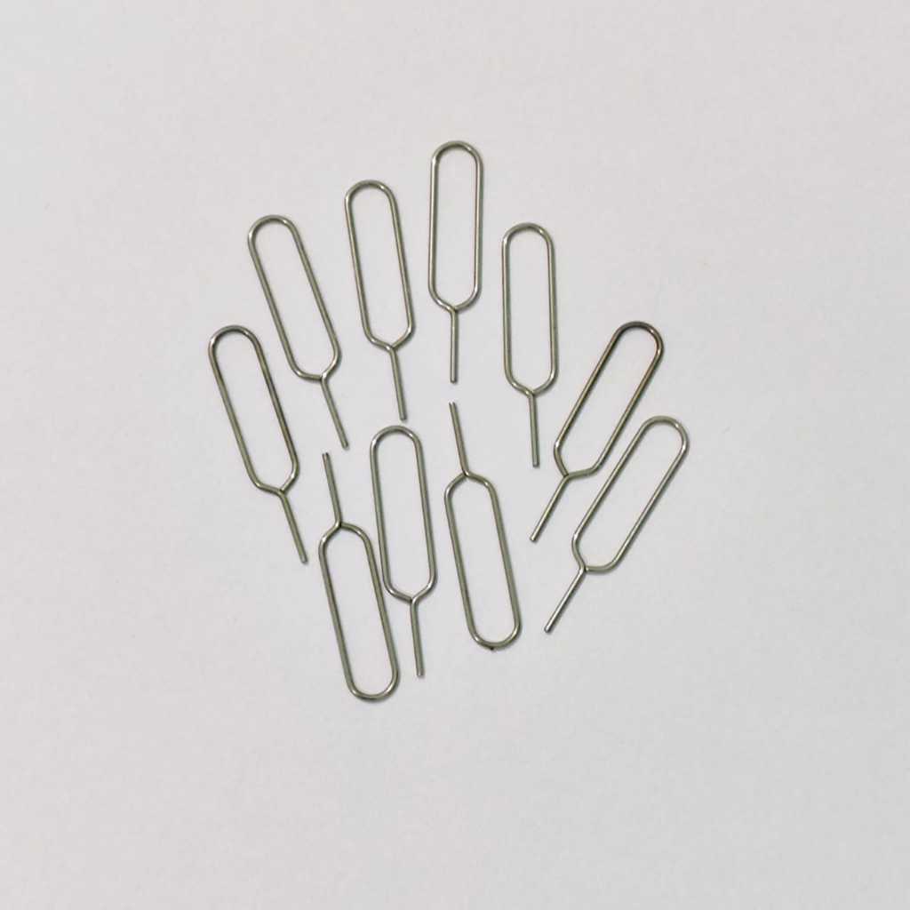 Jarum Sim Card Original Cabutan Bawaan Hp / Memory Card Jarum Sim Card Bulat Jarum Sim Ejector Tusuk