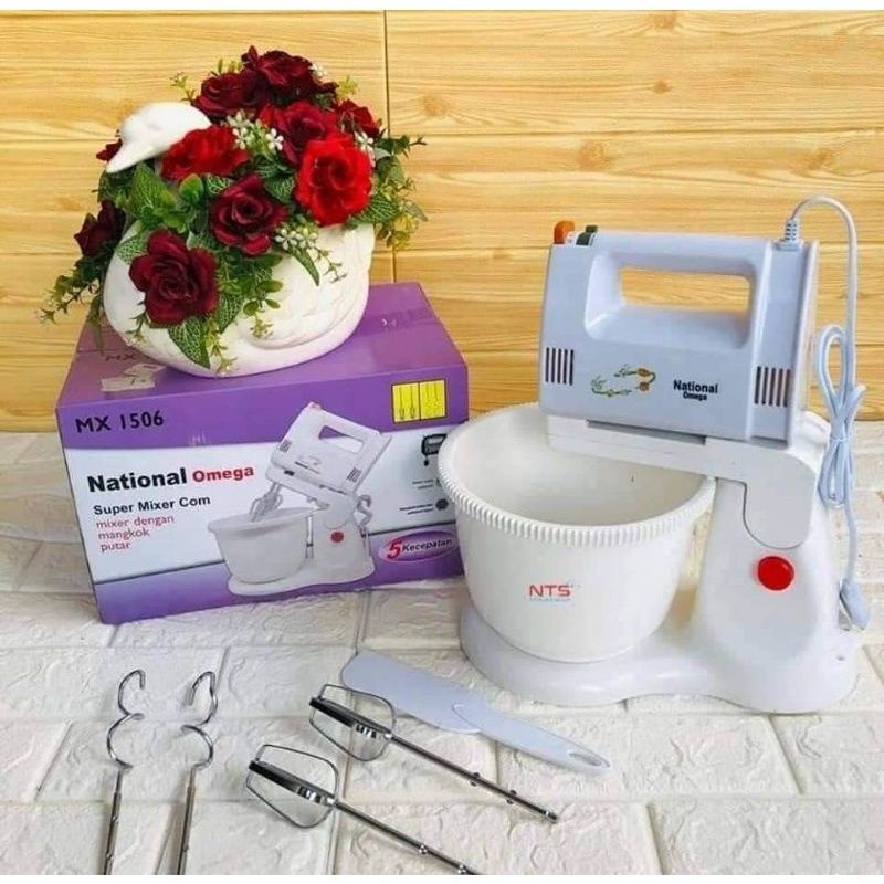 MIXER OMEGA STAND NATIONAL-MIXER NATIONAL MX 1506- Mixer National Omega 1506 Mixer Roti Duduk Berdir