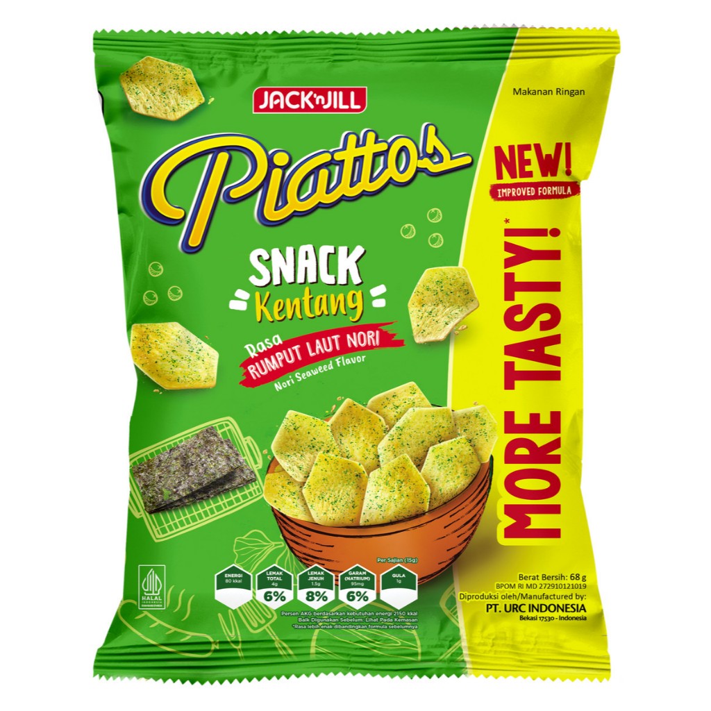 

Piattos Snack Kentang 68 gram