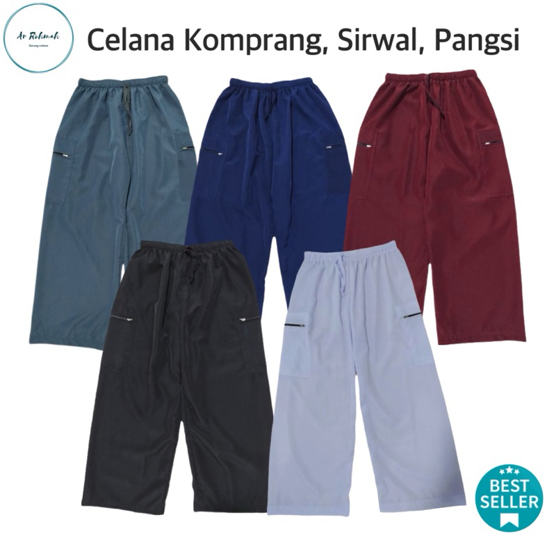 Celana Sirwal Komprang Pangsi Pria Dewasa