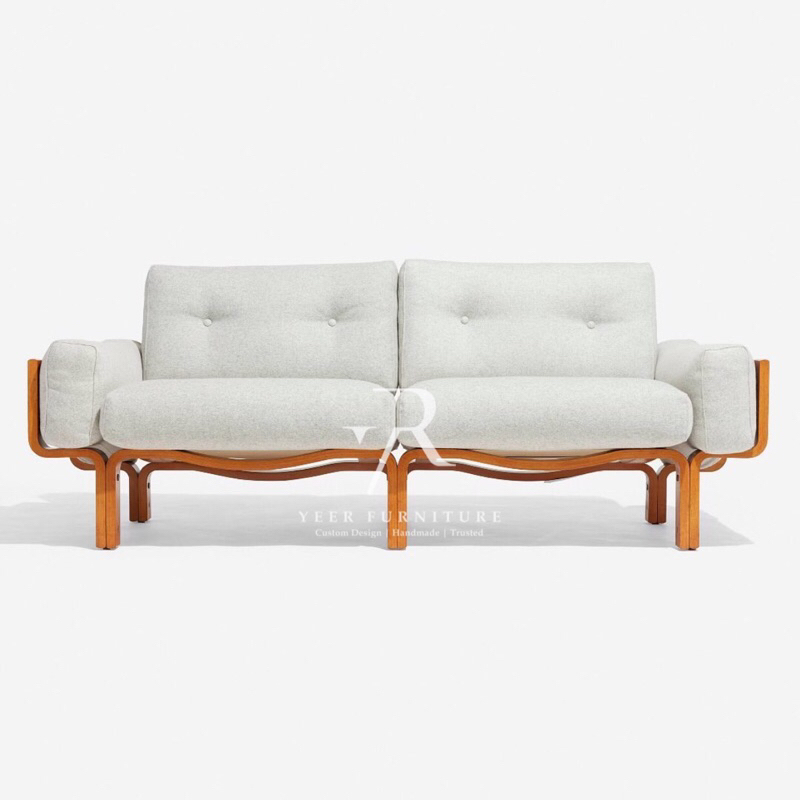 Sofa Jati Retro 3 Dudukan Minimalis