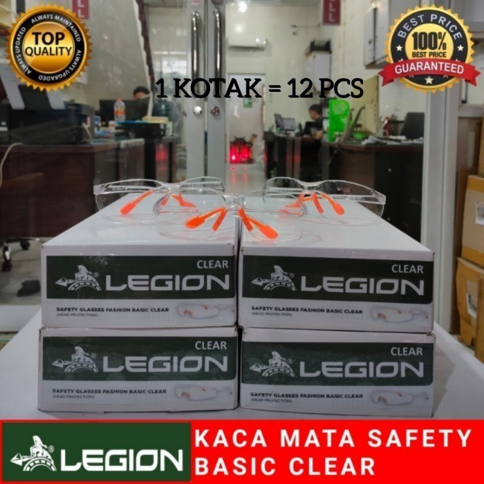Kacamata Fashion Bening / Clear - Safety Working Glasses