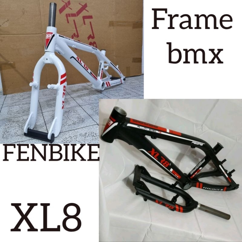 Frame BMX Rangka Sepeda BMX XLR8 Pegas Full Alloy OS BB USA BMX 20 Inch
