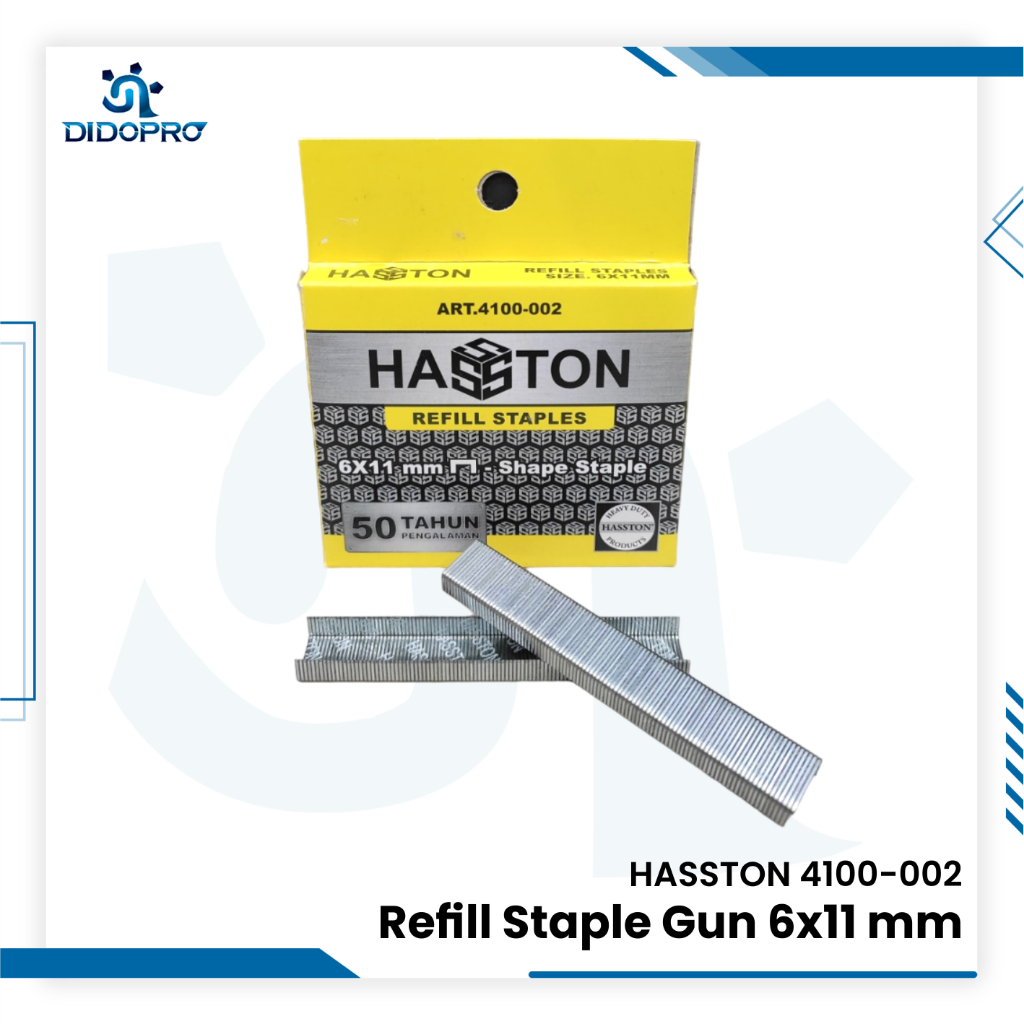 

HASSTON PROHEX Isi Staples Stapler 6 mm - Refill Air Stapler Nailer