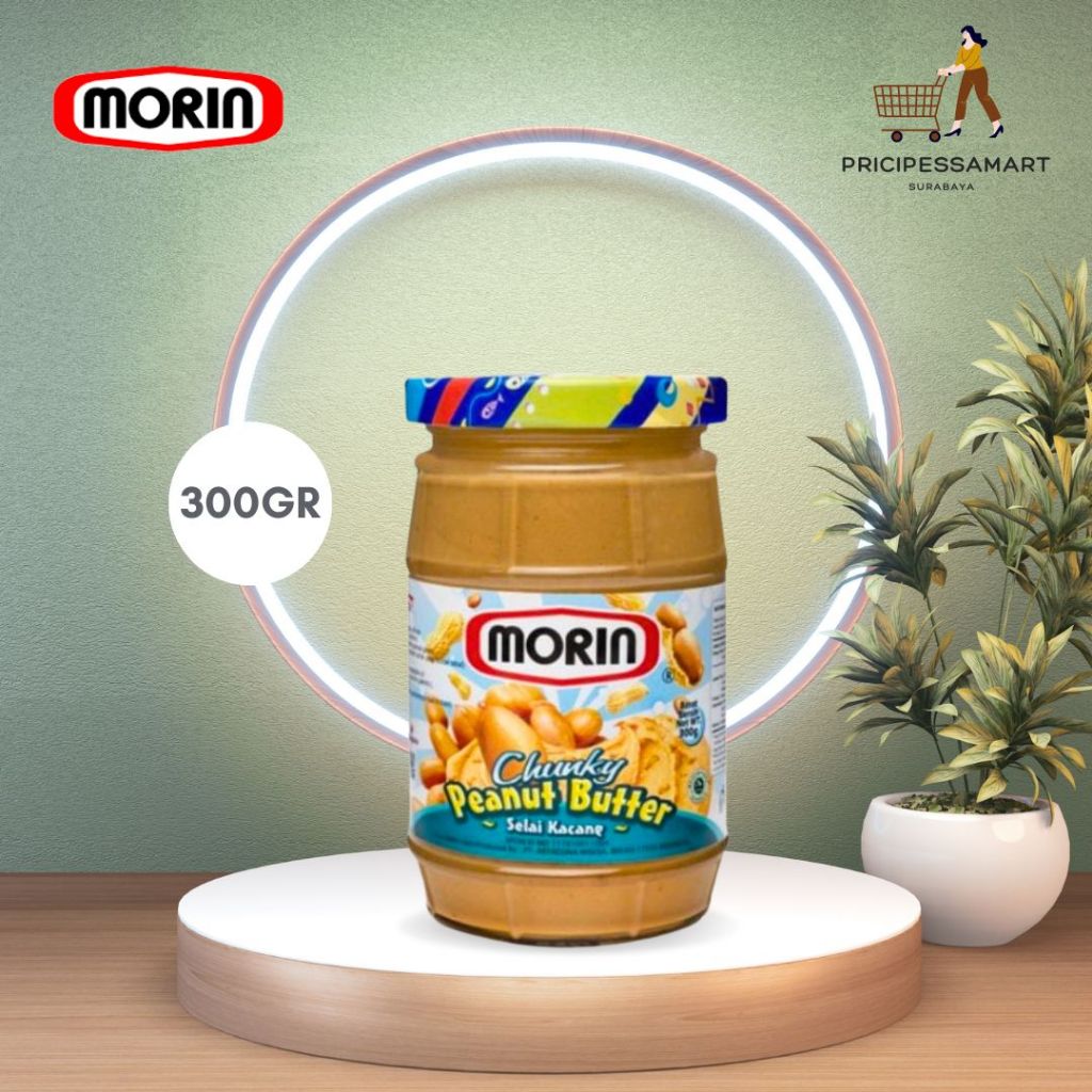 

MORIN PEANUT BUTTER CHUNKY 300GR
