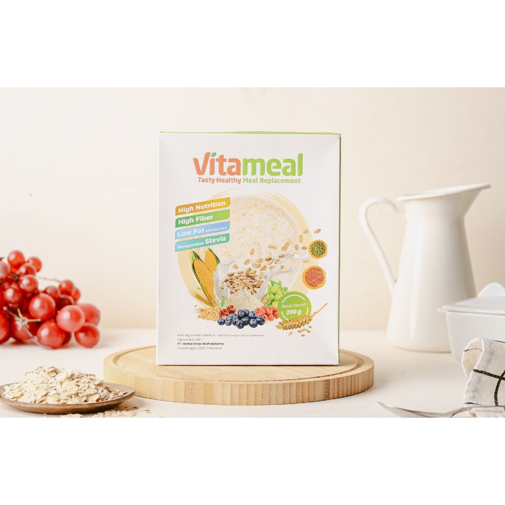 

VITAMEAL Sereal Untuk Turunkan Gula Darah Cegah Diabetes Kolesterol Diabetes Gula Alami