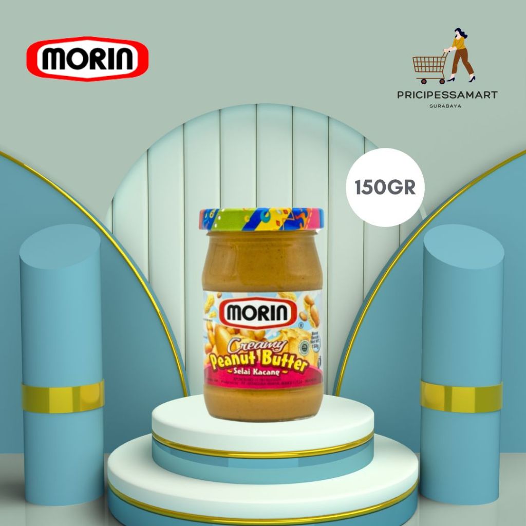 

MORIN PEANUT BUTTER CREAMY 150GR
