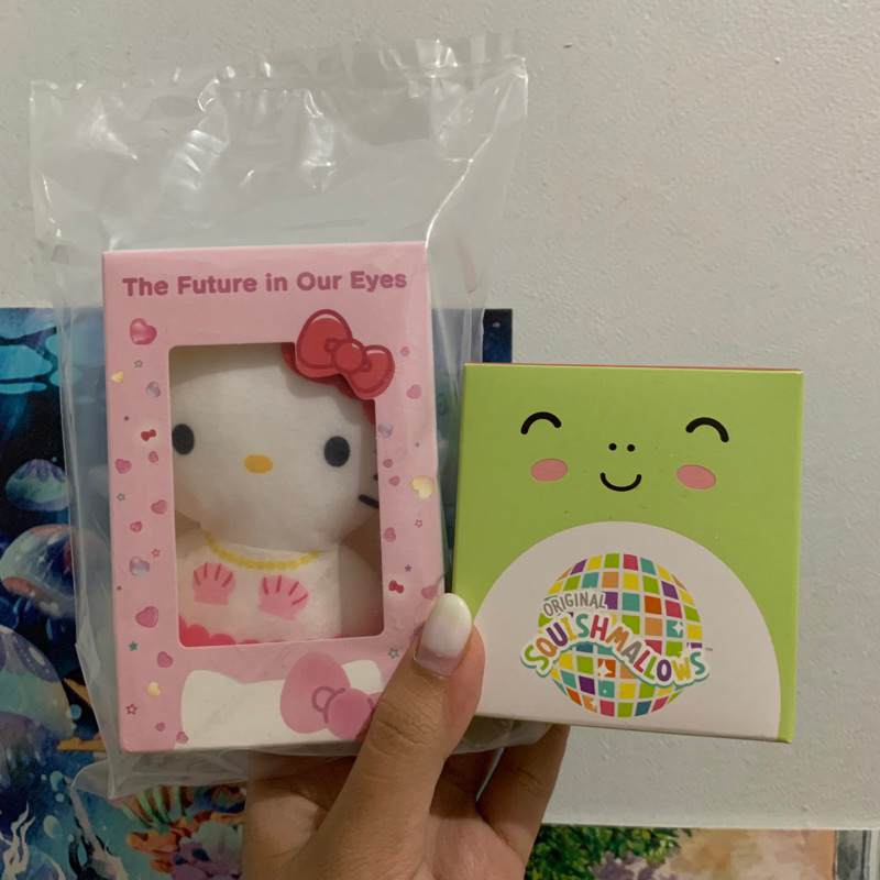 MCDONALDS MCD Hello Kitty Mermaid + Frog Squishmallow