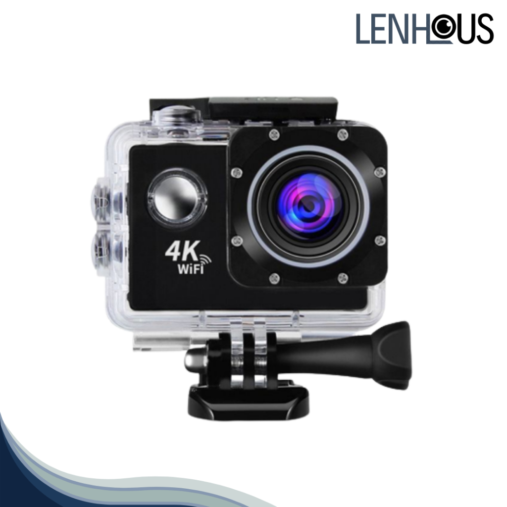 LENHOUS ORIGINAL Kamera Sport Action Camera 4K Ultra HD/ Kamera Vloger /Kogan Wifi /Kogan WIFI Action Camera 4K