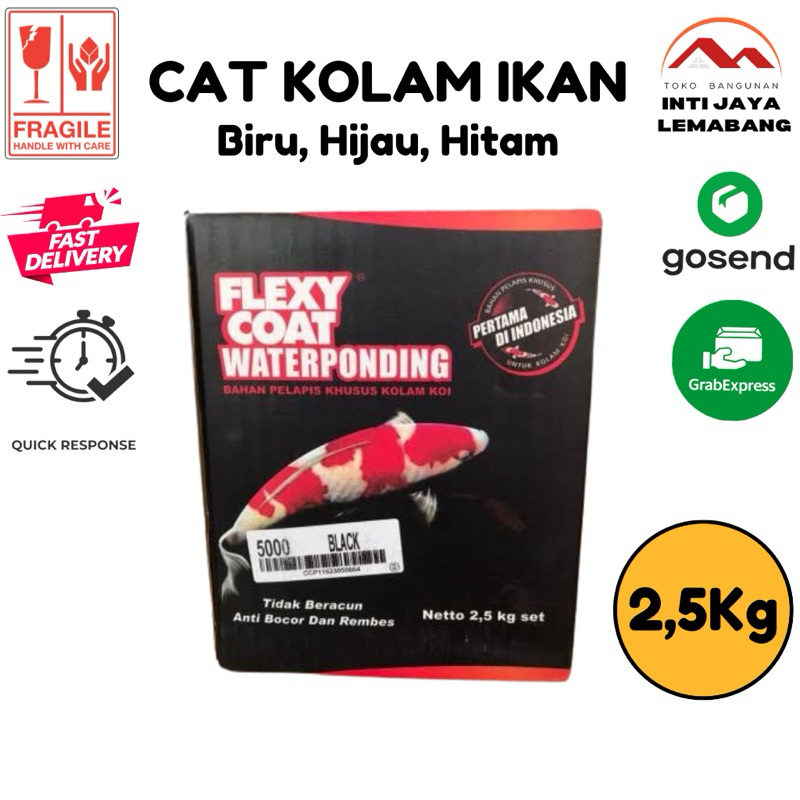 CAT KOLAM IKAN FLEXYCOAT WATERPONDING