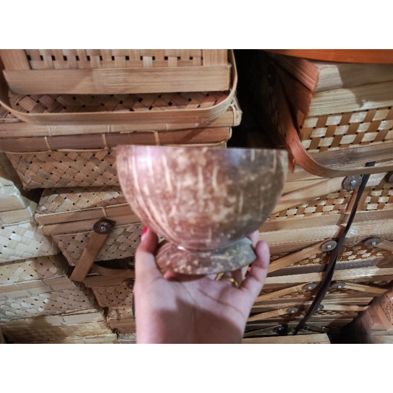 gelas batok kelapa