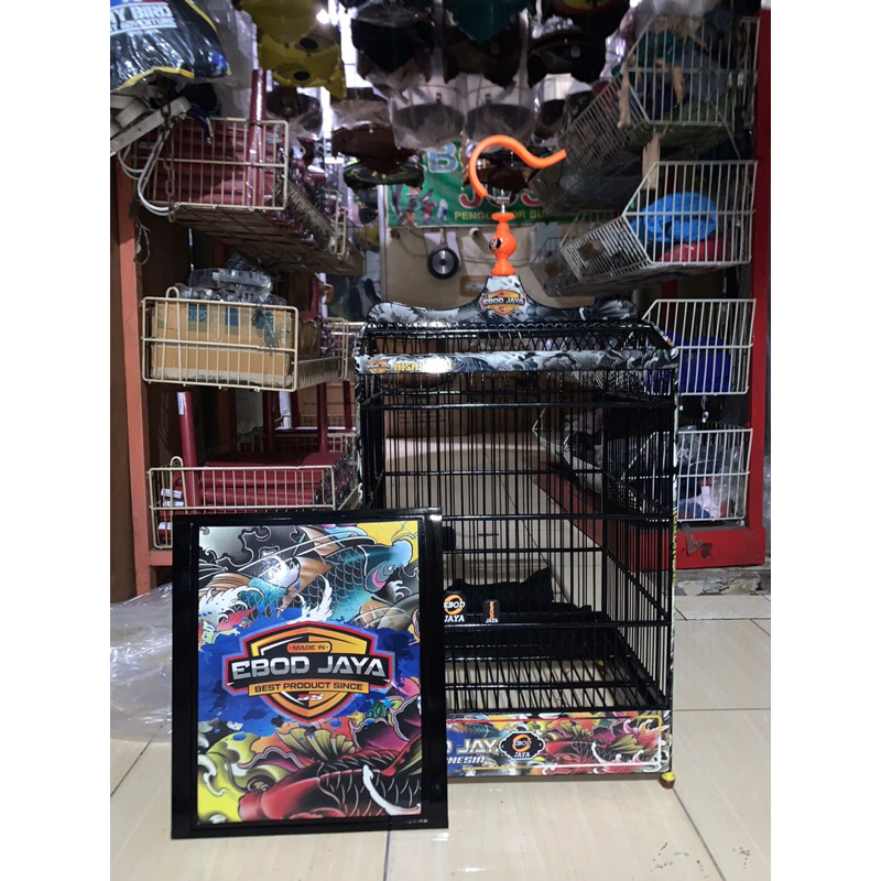 SANGKAR KANDANG KOTAK EBOD DECAL KOI NO 2