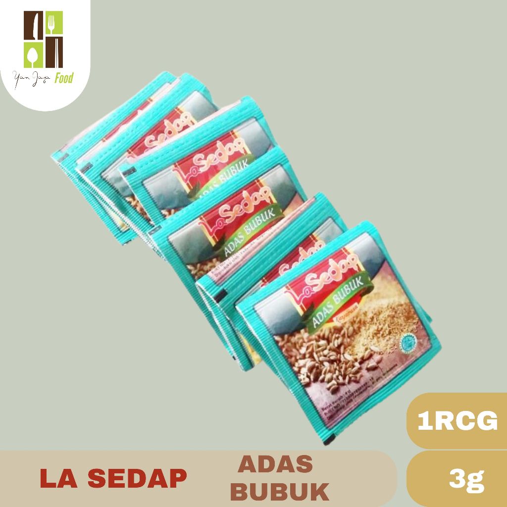 

Lasedap Bumbu Instan / Bumbu Bubuk Bawang Putih , Cabe Bubuk Kemasan 3g (1RENCENG)