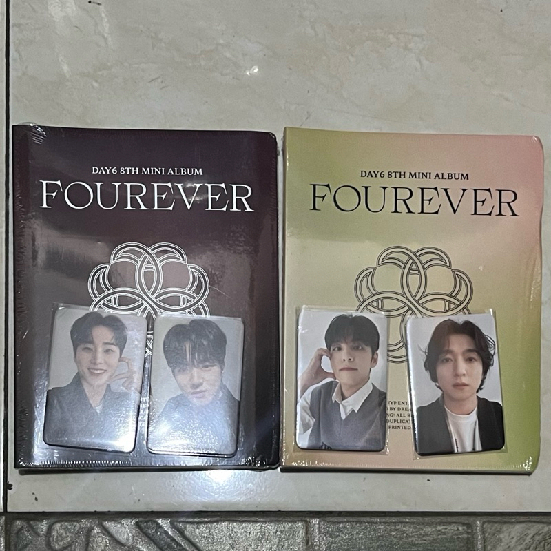 [READY STOCK] DAY6 FOUREVER PHOTOBOOK Album ver benefit whos fan whosfan photocard