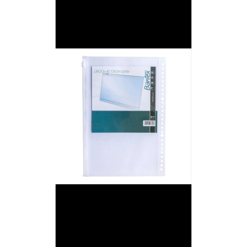 

Nama produk Bantex Zipper Pocket For Multiring Binder B5 26 Holes