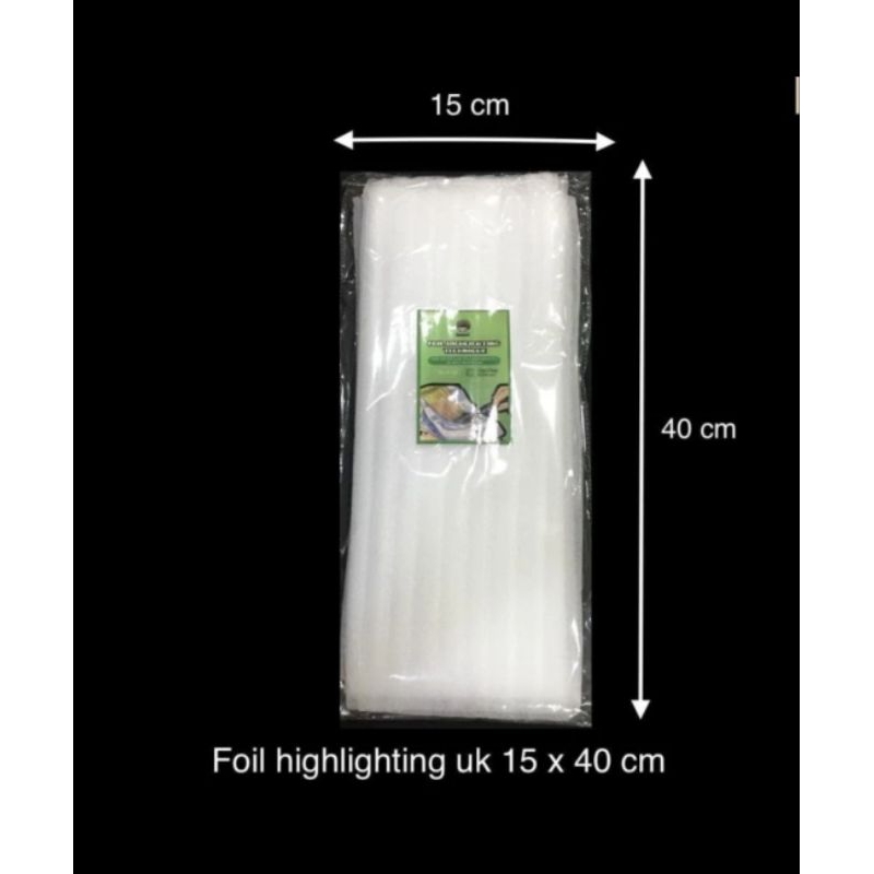 alat pewarnaan rambut kertas Highlight pengganti alumunium foil