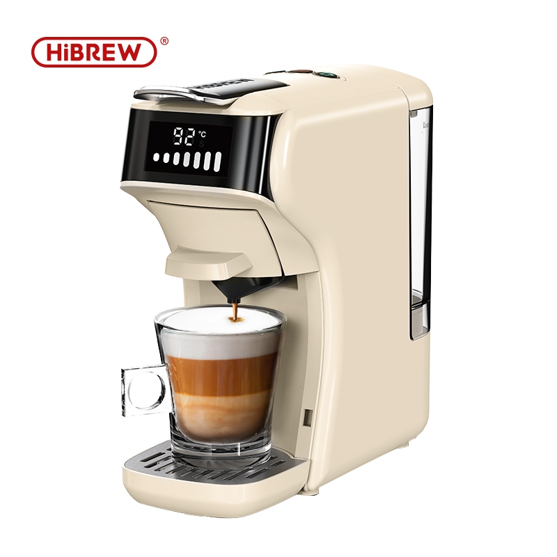 HIBREW 6 in 1 Multiple Capsule Espresso Machine Untuk DG Nes K Cup Coffee Maker Powder Bubuk kopi ya