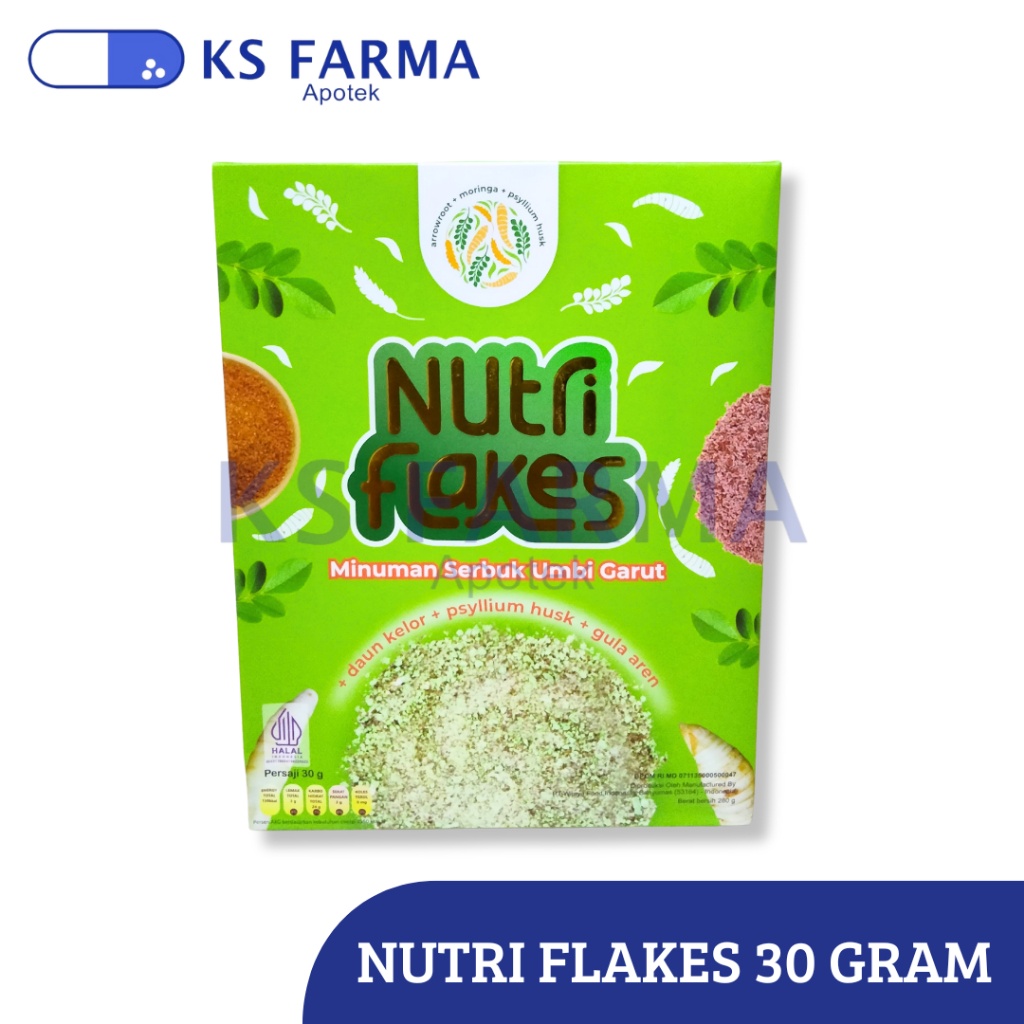 

NUTRIFLAKES SEREAL UMBI GARUT MENGATASI ASAM LAMBUNG GERD