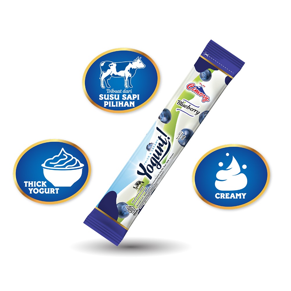 

Cimory Yogurt Blueberry 40 Gr per Stick