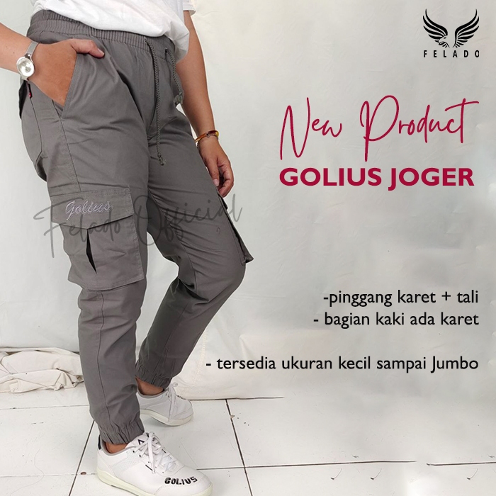 celana joger pria celana jogger wanita golus bahan katun
