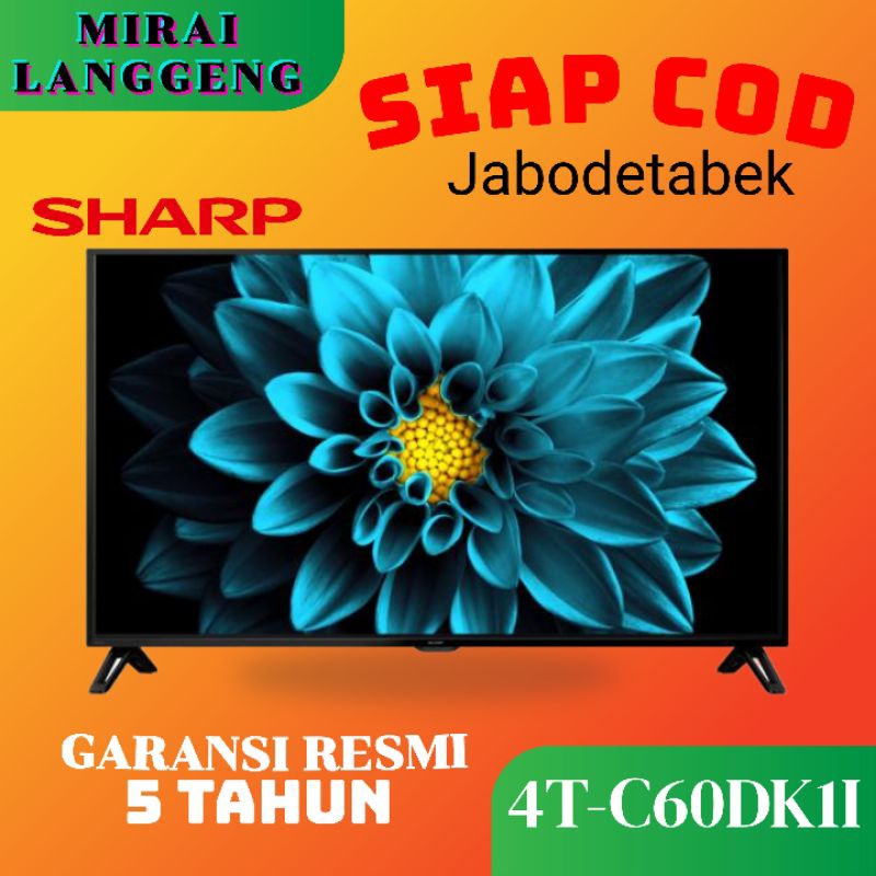 SHARP LED TV 60DK1/4T-C60DK1/4T C60DK1 4K ANDROID TV 60 inch