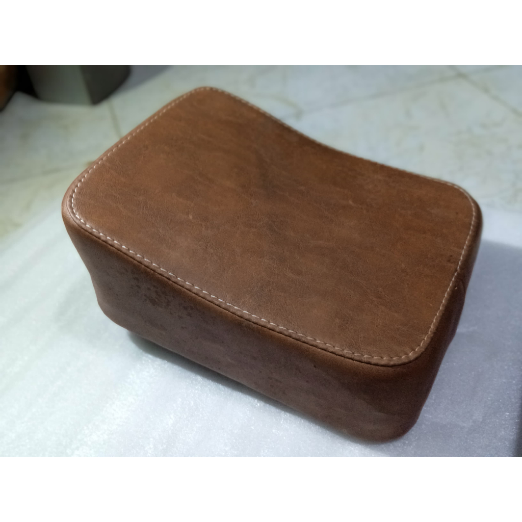 Cover Jok Vespa Koboi Merk Aquila / Jok Vespa Vbb - Brown ( Coklat )