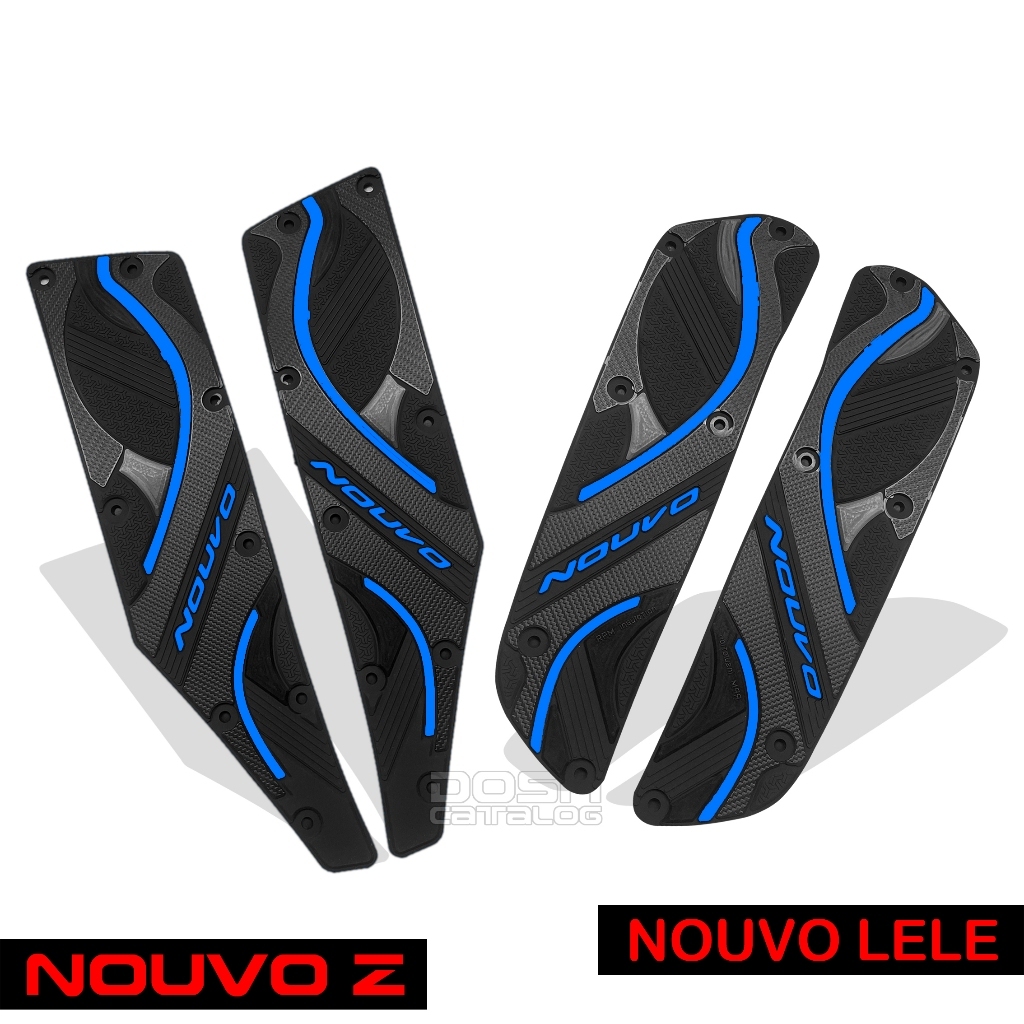 Variasi Nouvo Z Karpet Motor Yamaha Nouvu Lele Aksesoris Nouvo Z Alas Kaki Motor Nouvo Lele