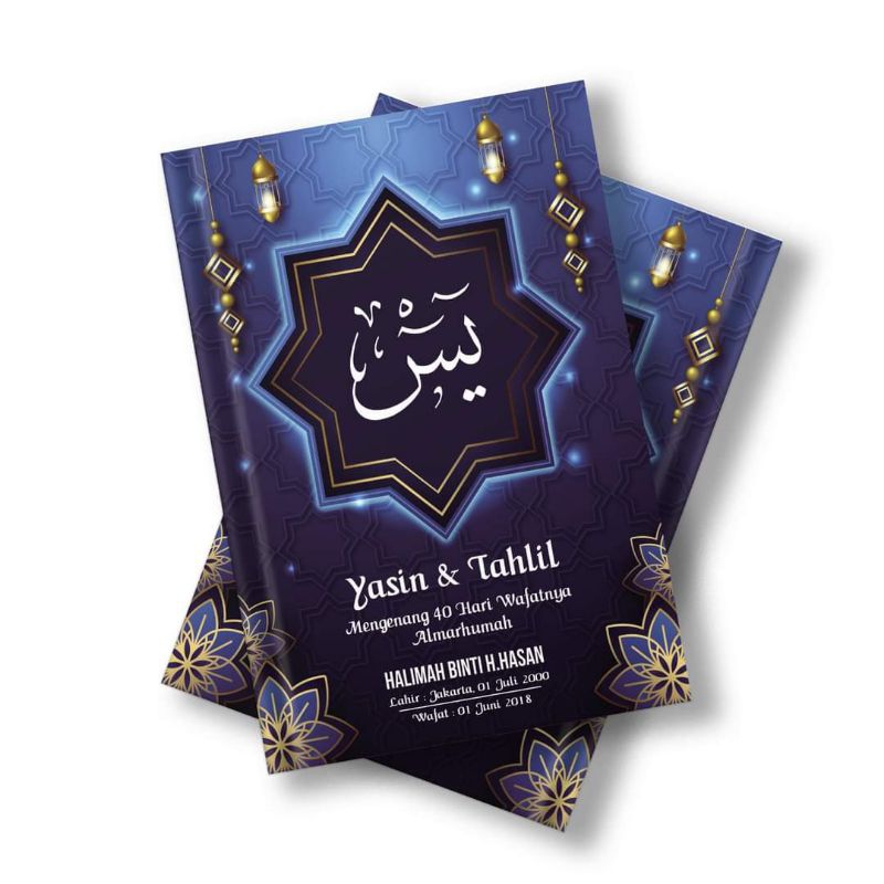 

Yasin Murah Softcover 132 Halaman Design Kekinian