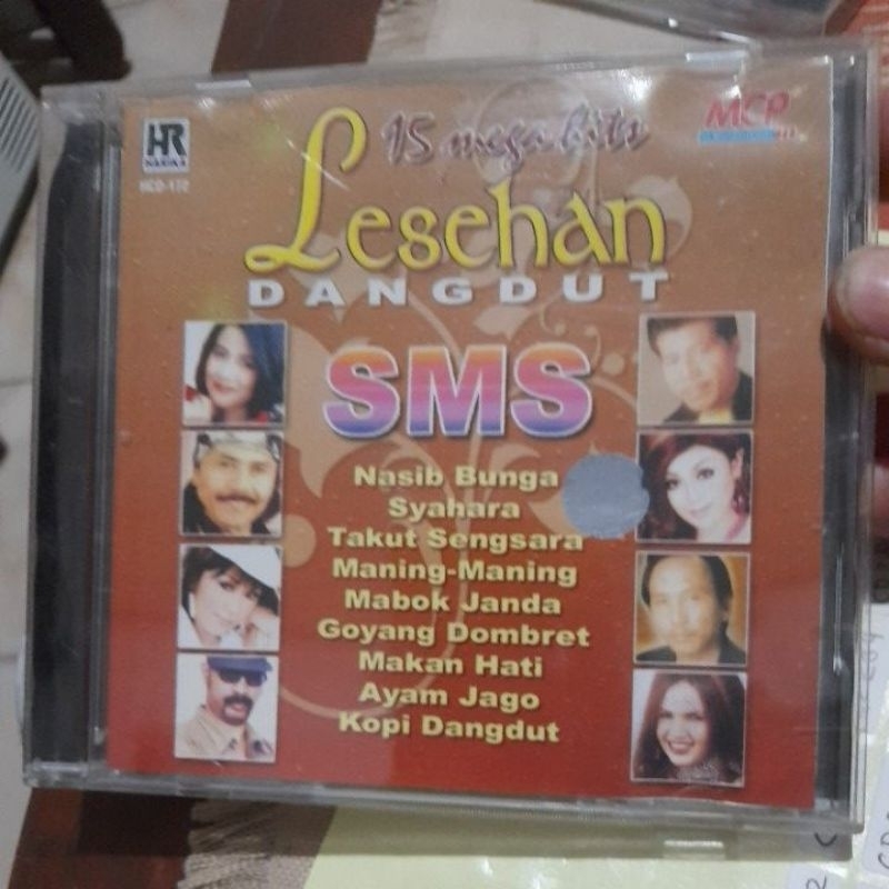 cd musik original 15 mega hits lesehan dangdut (CD280)